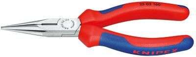 Длинногубцы 160мм с режущими кромками KN-2502160 KNIPEX